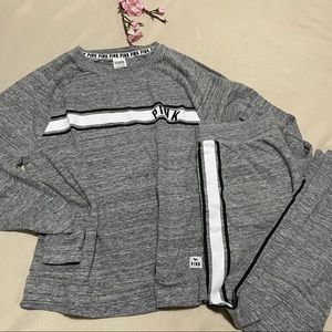 Pink gray set size small